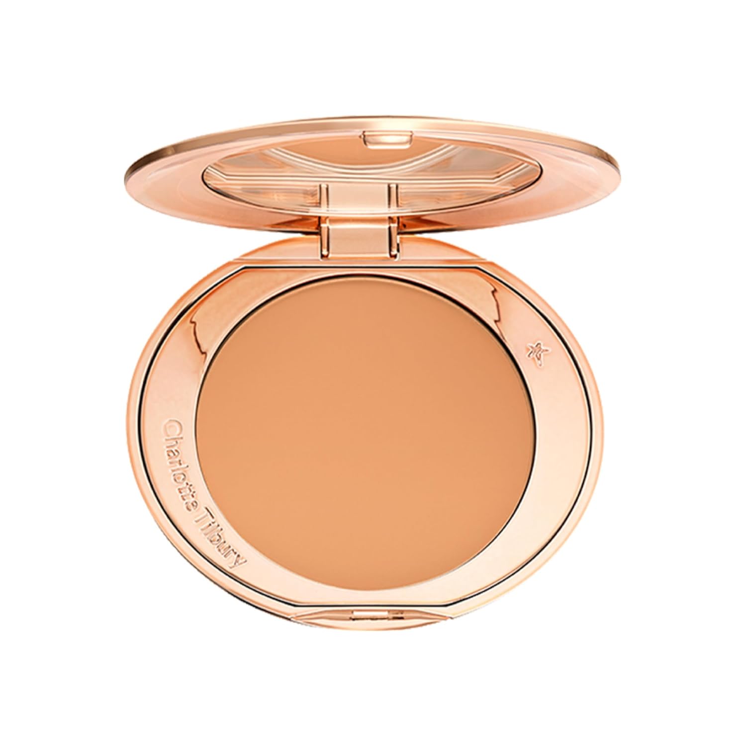 بودرة تثبيت المكياج شارلوت تيلبري إيربراش ذات اللمسة النهائية الخالية من العيوب