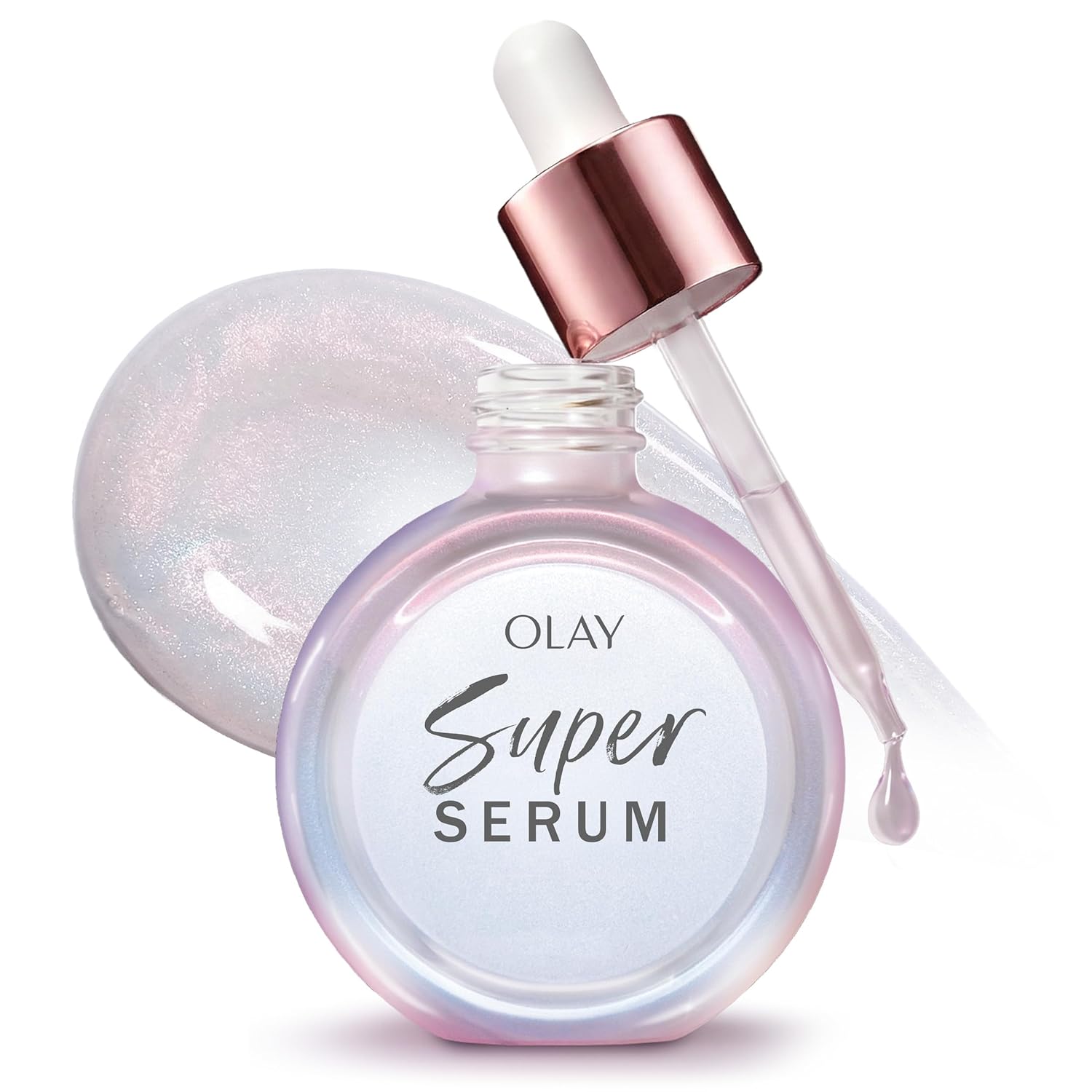 Olay Super Serum – 5-in-1 Glow Face Serum with Niacinamide, Vitamin C & Peptides
