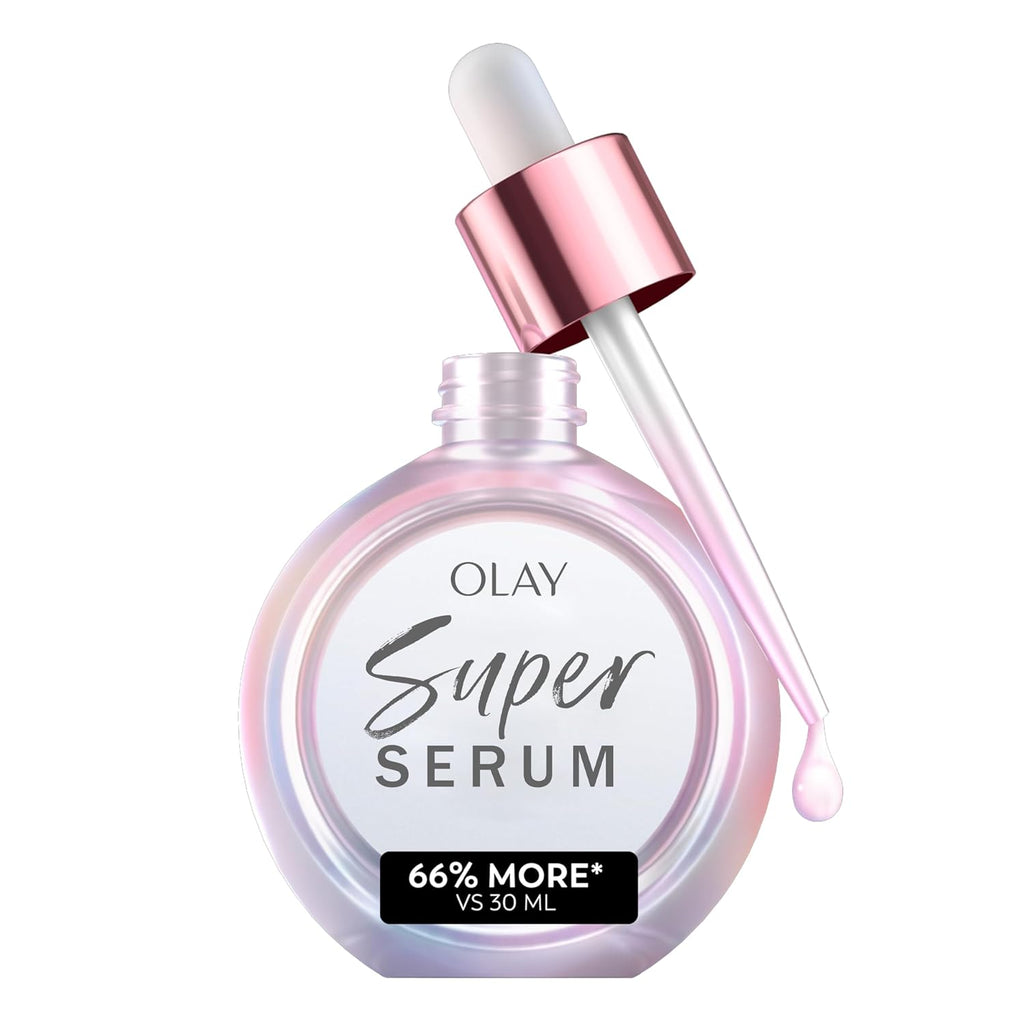Olay Super Serum – 5-in-1 Glow Face Serum with Niacinamide, Vitamin C & Peptides