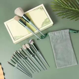 13-Piece Makeup Brush Set – Foundation, Concealer, Blush, Eyeshadow & Powder Brushes