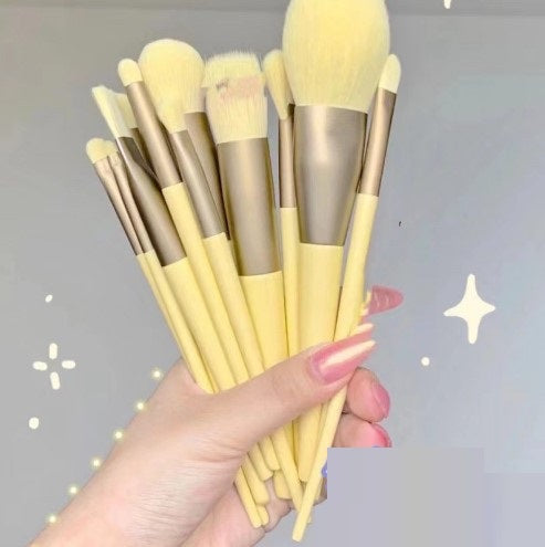13-Piece Makeup Brush Set – Foundation, Concealer, Blush, Eyeshadow & Powder Brushes
