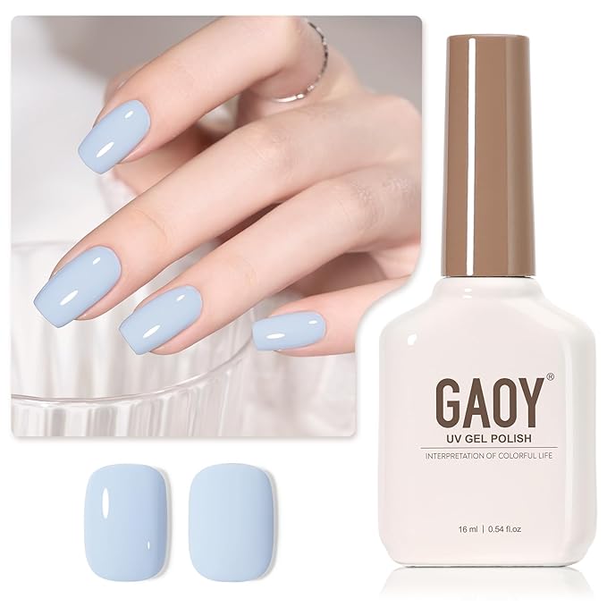 GAOY Sheer Light Pink Gel Nail Polish